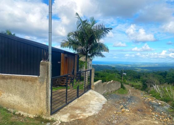Oceanview Cabin-Style Villa with Pool For Sale Cupey Puerto Plata