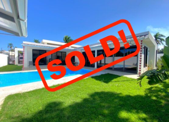 Beautiful modern Villa Encuentro Cabarete Sold