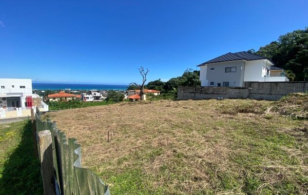 Large Ocean-View Lot For Sale Torre Alta Puerto Plata