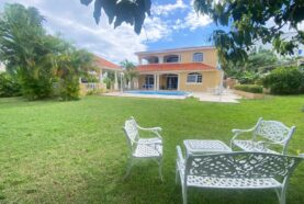 Tropical 4-Bedroom Villa For Sale steps from the beach Costambar Puerto Plata