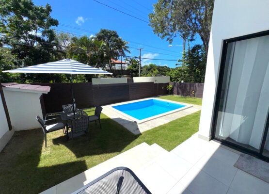 Modern 3-Bedroom Fully Furnished Villa with Private Pool for Rent in La Mulata Sosúa