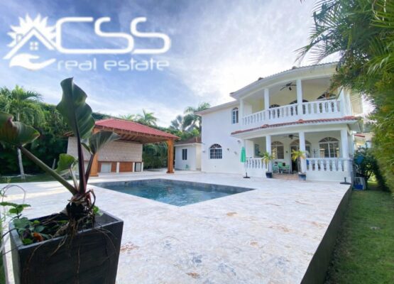 Ocean-View 3-Bedroom Villa For rent in The Palms Puerto Plata