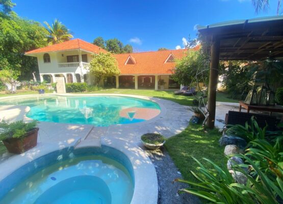Elegant Luxury Villa for Rent Sea Horse Ranch Cabarete