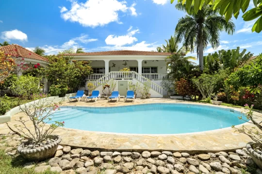 Ocean View 4-Bedroom Villa For Sale Residencial Hispaniola Sosua