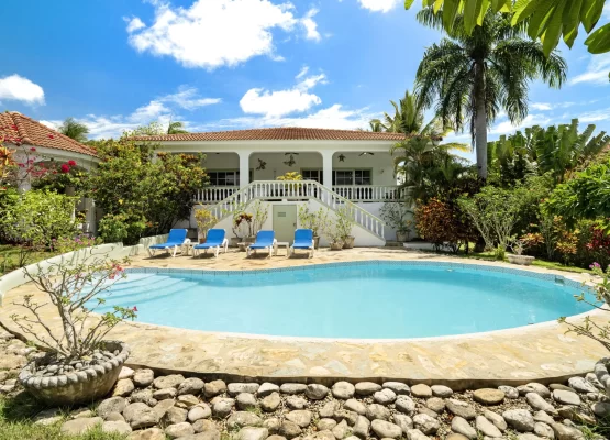 Ocean View 4-Bedroom Villa For Sale Residencial Hispaniola Sosua